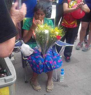 María Lorena Ramírez ganó la Ultra Maratón de Puebla el pasado 29 de abril.